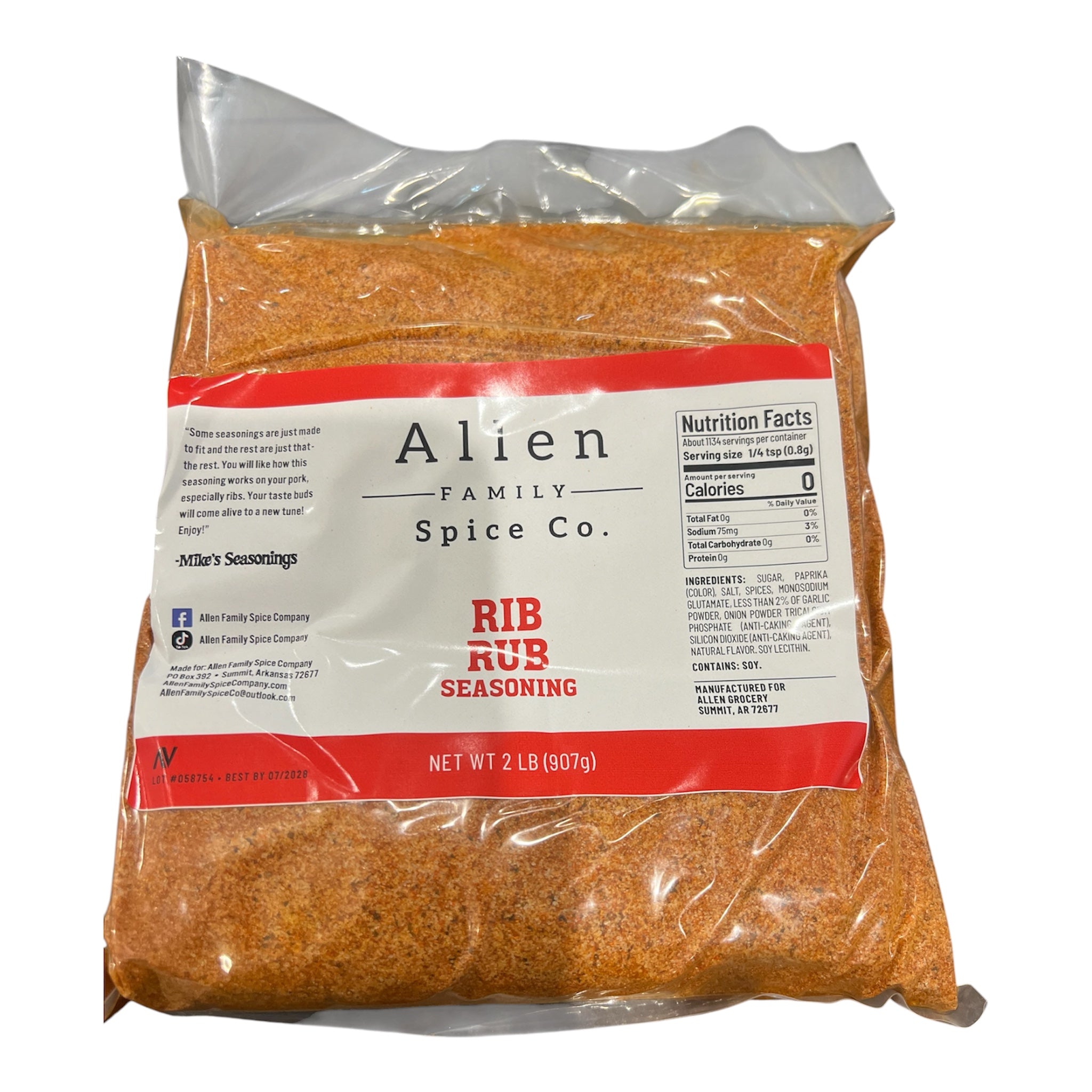 2LB Rib Rub